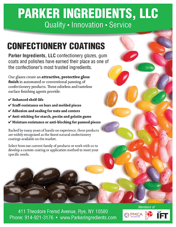 Parker Ingredients Confectionery One Sheet