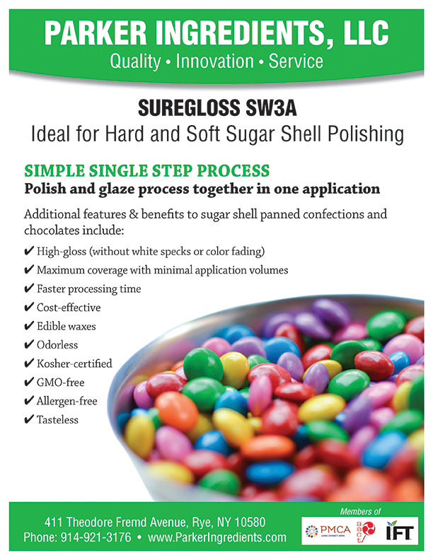 Parker Ingredients Suregloss SW3A One Sheet